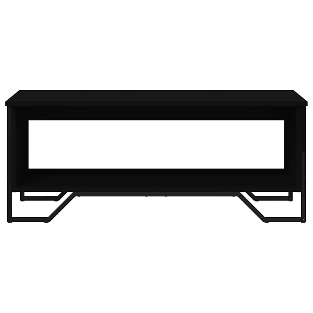 vidaXL Coffee Table Black 100x51x40 cm Engineered Wood