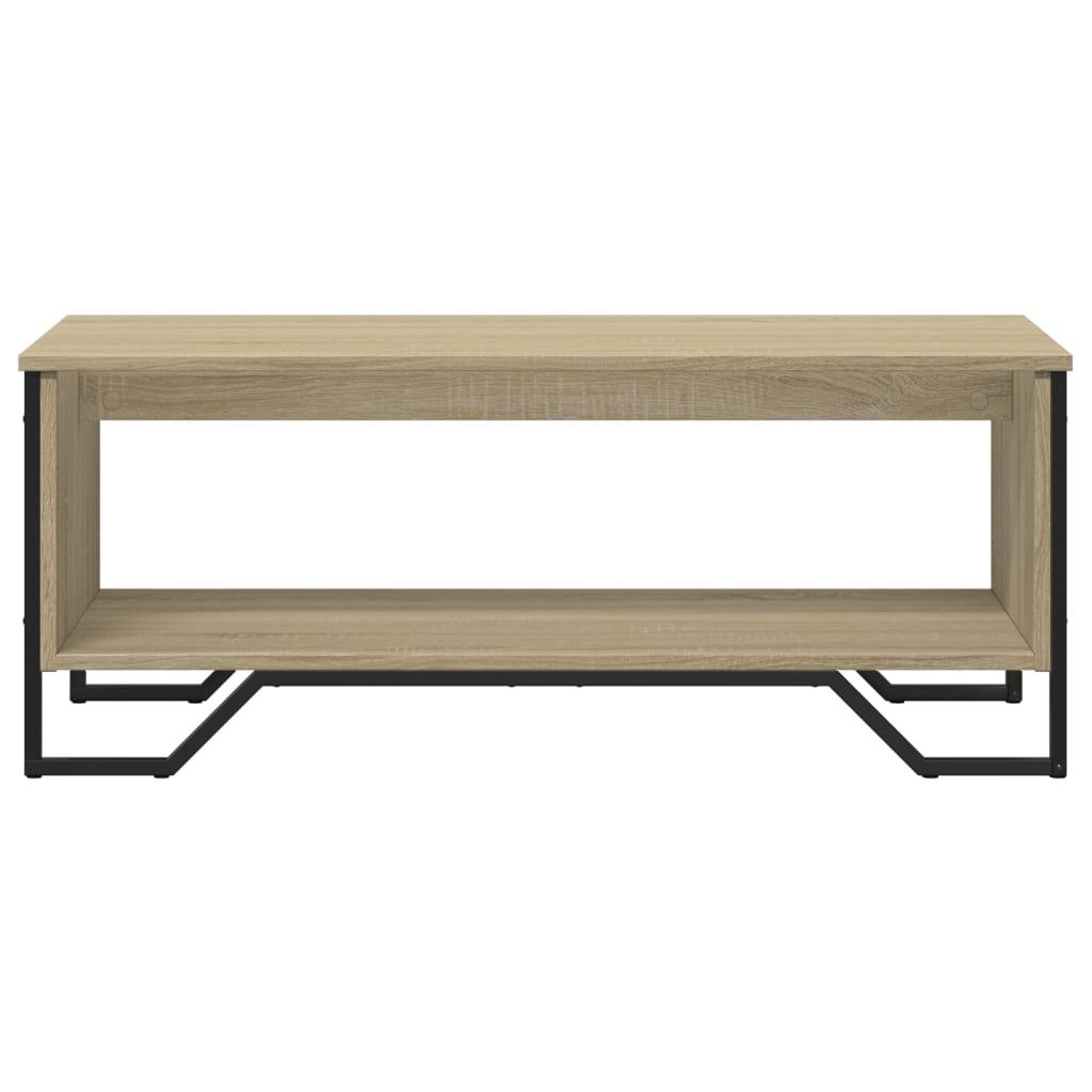 vidaXL Coffee Table Sonoma Oak 100x51x40 cm Engineered Wood
