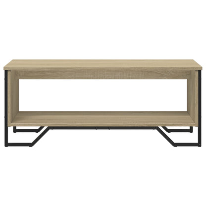 vidaXL Coffee Table Sonoma Oak 100x51x40 cm Engineered Wood