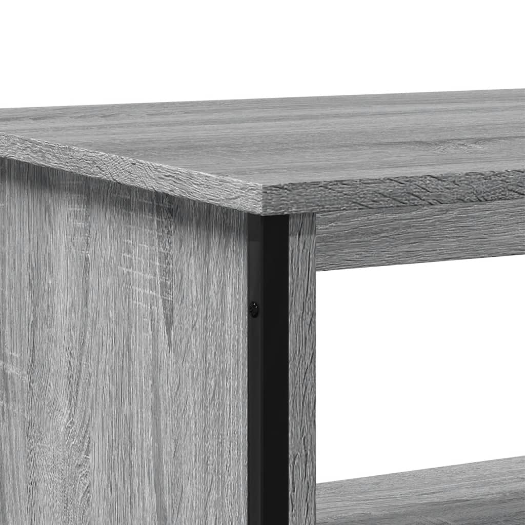vidaXL Coffee Table Grey Sonoma 100x51x40 cm Engineered Wood