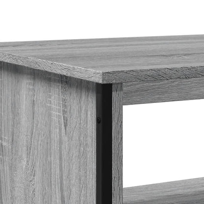 vidaXL Coffee Table Grey Sonoma 100x51x40 cm Engineered Wood