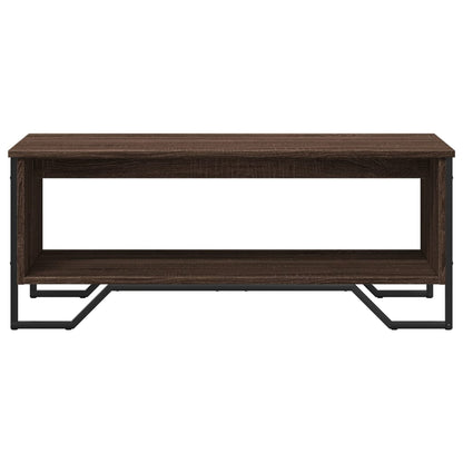 vidaXL Coffee Table Brown Oak 100x51x40 cm Engineered Wood