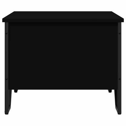 vidaXL Coffee Table Black 75x51x40 cm Engineered Wood