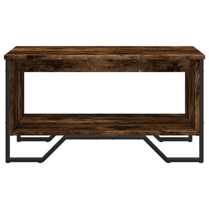 vidaXL Coffee Table Smoked Oak 75x51x40 cm Engineered Wood