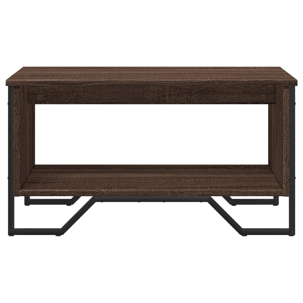 vidaXL Coffee Table Brown Oak 75x51x40 cm Engineered Wood
