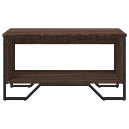 vidaXL Coffee Table Brown Oak 75x51x40 cm Engineered Wood