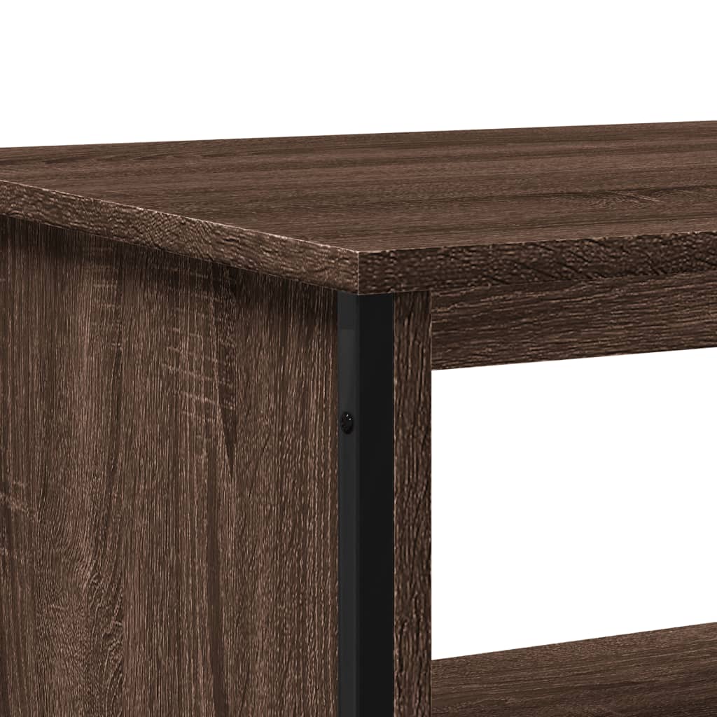vidaXL Coffee Table Brown Oak 75x51x40 cm Engineered Wood
