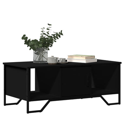 vidaXL Coffee Table Black 100x51x40 cm Engineered Wood