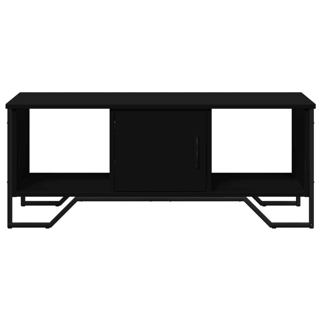 vidaXL Coffee Table Black 100x51x40 cm Engineered Wood