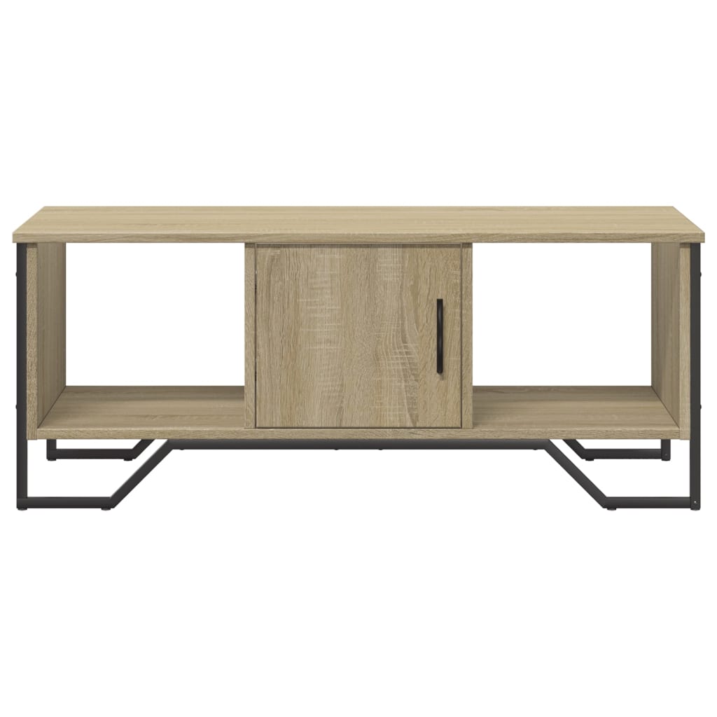 vidaXL Coffee Table Sonoma Oak 100x51x40 cm Engineered Wood
