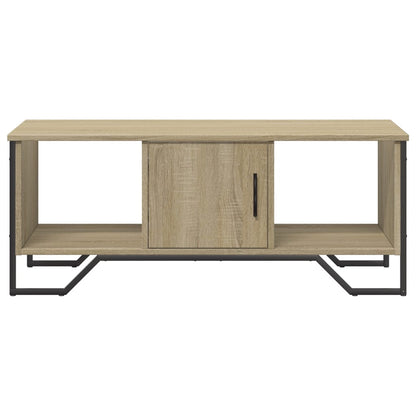 vidaXL Coffee Table Sonoma Oak 100x51x40 cm Engineered Wood