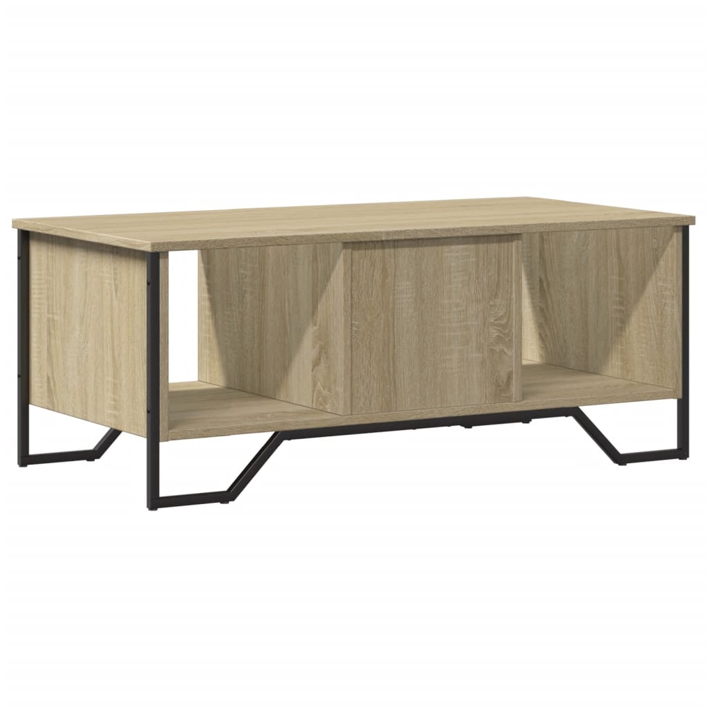 vidaXL Coffee Table Sonoma Oak 100x51x40 cm Engineered Wood