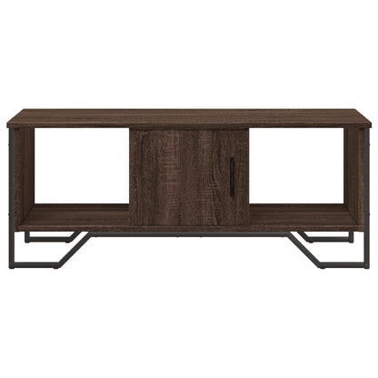 vidaXL Coffee Table Brown Oak 100x51x40 cm Engineered Wood