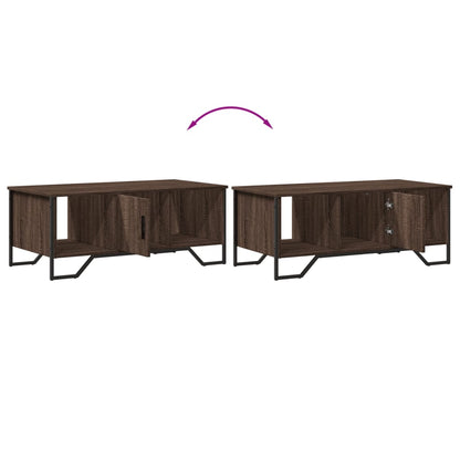 vidaXL Coffee Table Brown Oak 100x51x40 cm Engineered Wood