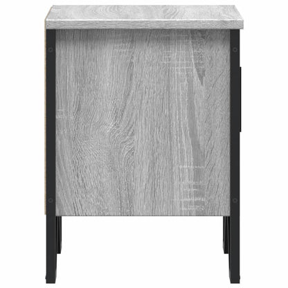 vidaXL Bedside Cabinet Grey Sonoma 40x30x40 cm Engineered Wood