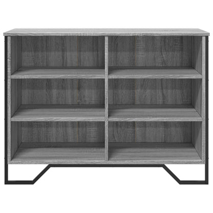 vidaXL Sideboard Grey Sonoma 101x35.5x74.5 cm Engineered Wood