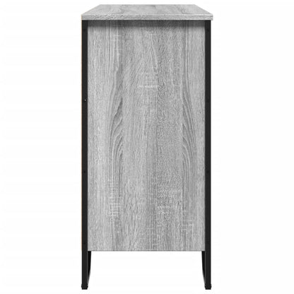 vidaXL Sideboard Grey Sonoma 101x35.5x74.5 cm Engineered Wood