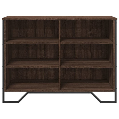 vidaXL Sideboard Brown Oak 101x35.5x74.5 cm Engineered Wood