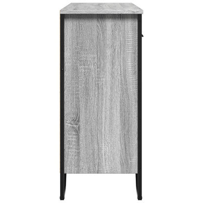 vidaXL Sideboard Grey Sonoma 97x32,5x74,5 cm Engineered Wood