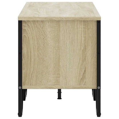 vidaXL TV Cabinet Sonoma Oak 122x34x41 cm Engineered Wood