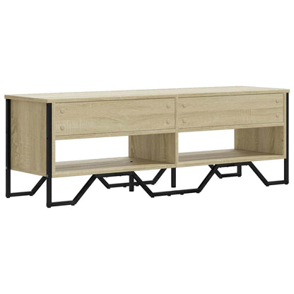 vidaXL TV Cabinet Sonoma Oak 122x34x41 cm Engineered Wood