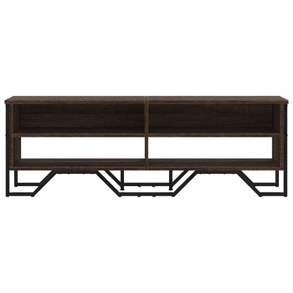 vidaXL TV Cabinet Brown Oak 122x34x41 cm Engineered Wood