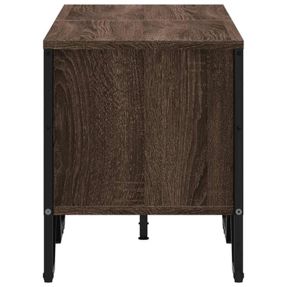 vidaXL TV Cabinet Brown Oak 122x34x41 cm Engineered Wood