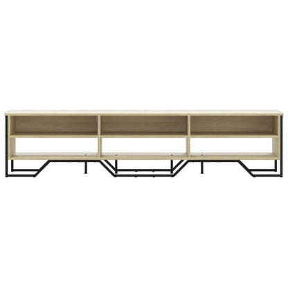 vidaXL TV Cabinet Sonoma Oak 180x34x41 cm Engineered Wood