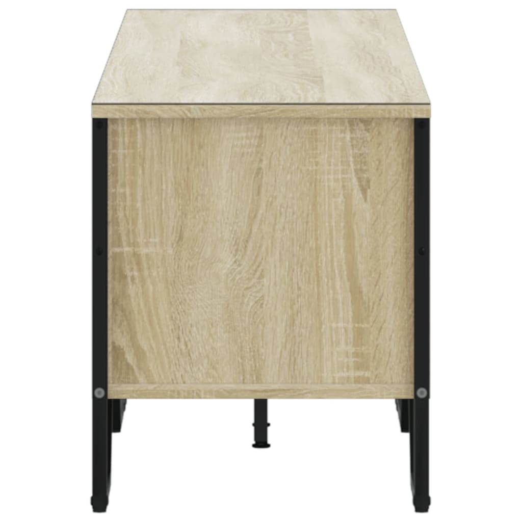 vidaXL TV Cabinet Sonoma Oak 180x34x41 cm Engineered Wood