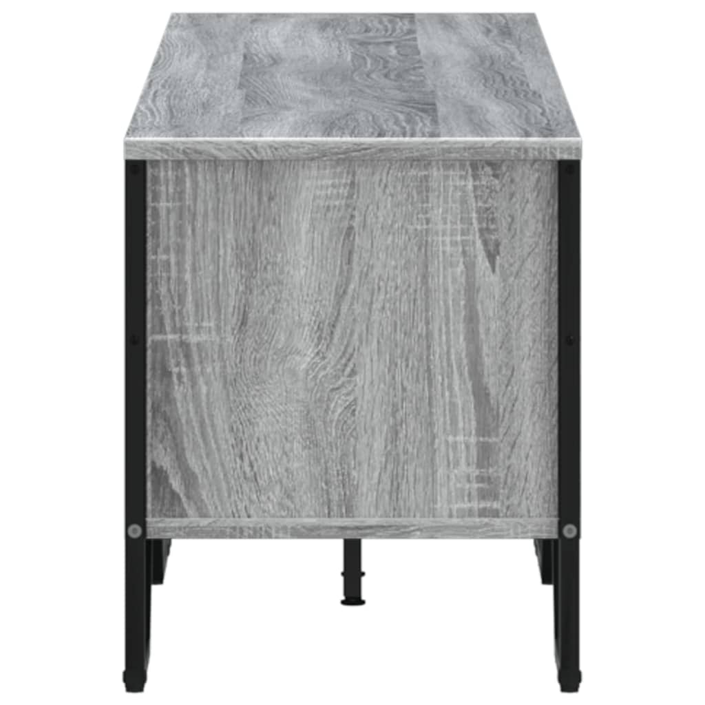 vidaXL TV Cabinet Grey Sonoma 180x34x41 cm Engineered Wood