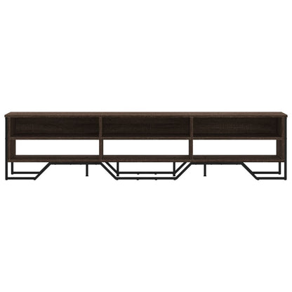 vidaXL TV Cabinet Brown Oak 180x34x41 cm Engineered Wood