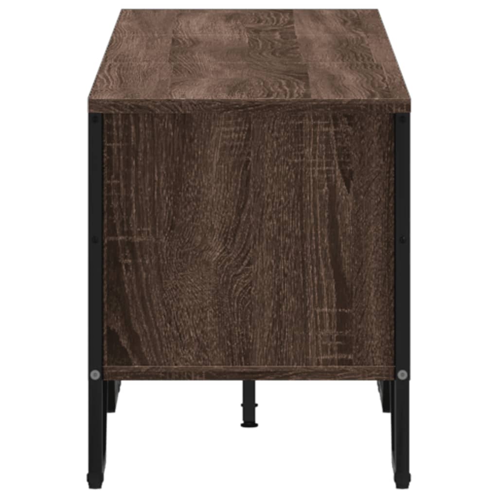 vidaXL TV Cabinet Brown Oak 180x34x41 cm Engineered Wood