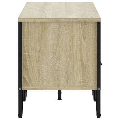vidaXL TV Cabinet Sonoma Oak 122x34x41 cm Engineered Wood