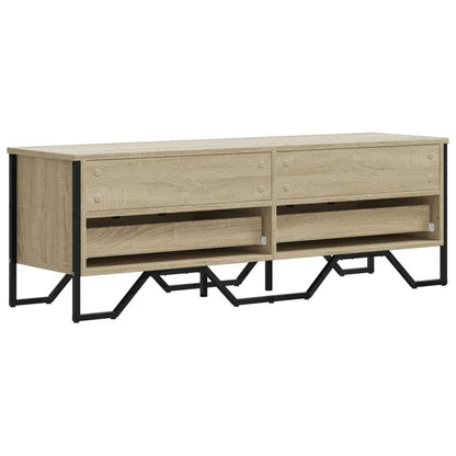 vidaXL TV Cabinet Sonoma Oak 122x34x41 cm Engineered Wood