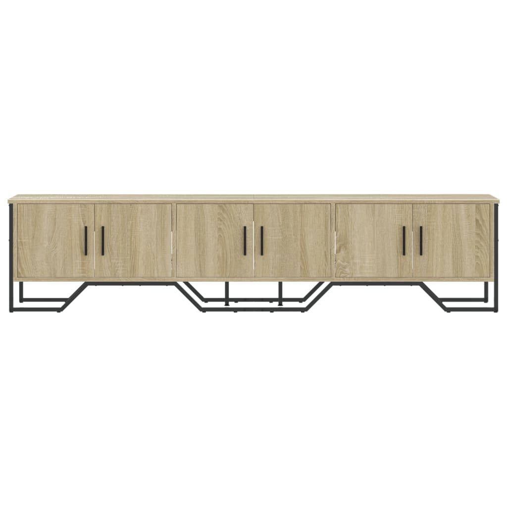 vidaXL TV Cabinet Sonoma Oak 180x34x41 cm Engineered Wood