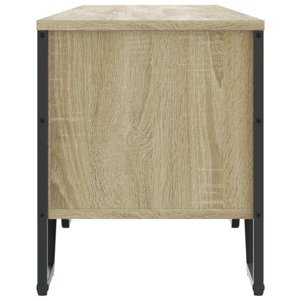 vidaXL TV Cabinet Sonoma Oak 180x34x41 cm Engineered Wood