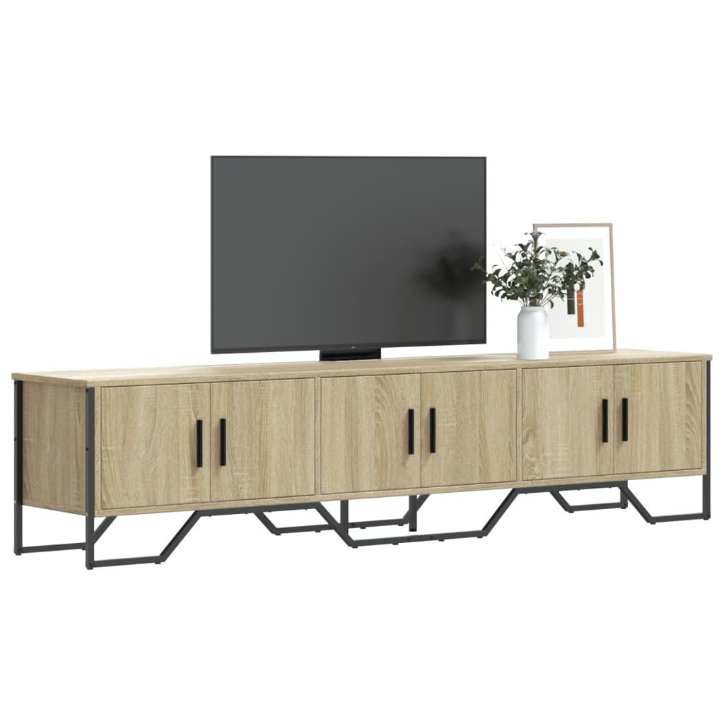 vidaXL TV Cabinet Sonoma Oak 180x34x41 cm Engineered Wood