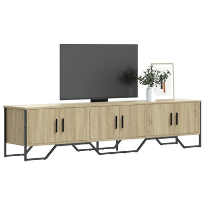 vidaXL TV Cabinet Sonoma Oak 180x34x41 cm Engineered Wood
