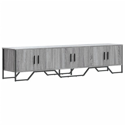vidaXL TV Cabinet Grey Sonoma 180x34x41 cm Engineered Wood