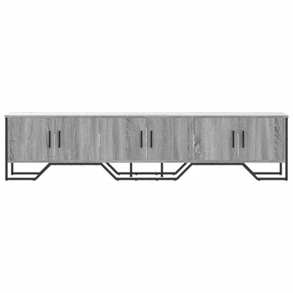 vidaXL TV Cabinet Grey Sonoma 180x34x41 cm Engineered Wood