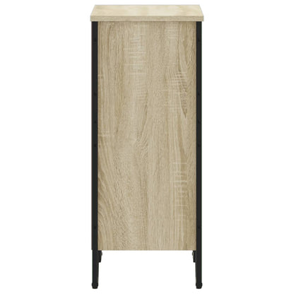 vidaXL Bookcase Sonoma Oak 50x31x74.5 cm Engineered Wood
