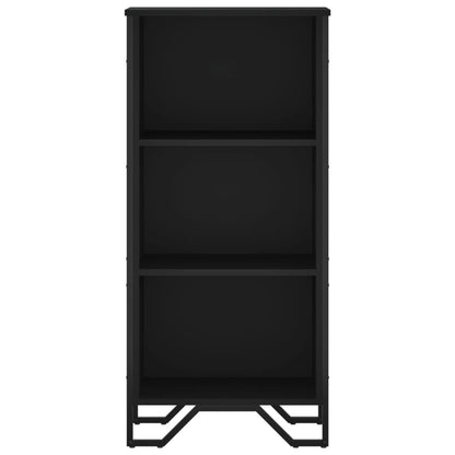 vidaXL Bookcase Black 50x31x106 cm Engineered Wood