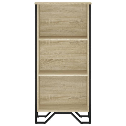 vidaXL Bookcase Sonoma Oak 50x31x106 cm Engineered Wood