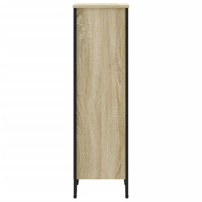 vidaXL Bookcase Sonoma Oak 50x31x106 cm Engineered Wood