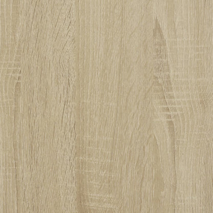 vidaXL Bookcase Sonoma Oak 50x31x106 cm Engineered Wood