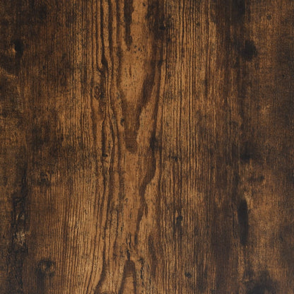 vidaXL Bookcase Smoked Oak 50x31x137.5 cm Engineered Wood