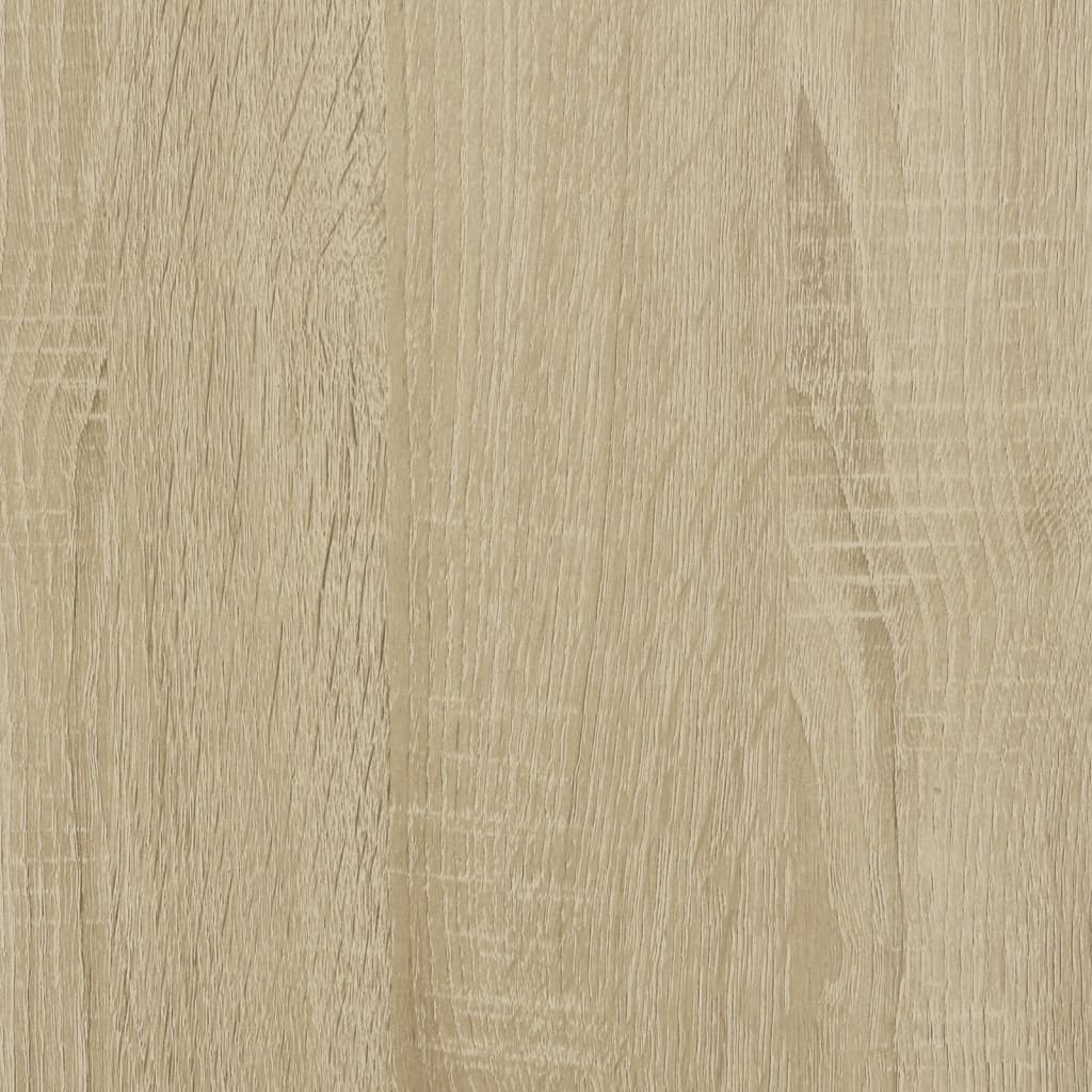 vidaXL Bookcase Sonoma Oak 80x31x106 cm Engineered Wood