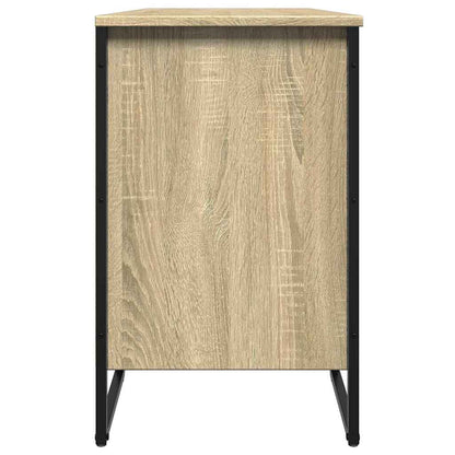vidaXL Shoe Cabinet Sonoma Oak 90x38x61.5 cm Engineered Wood