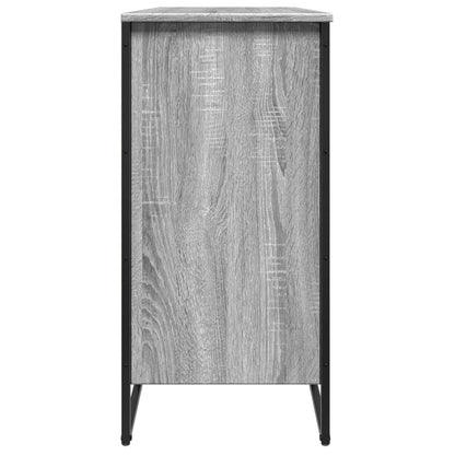 vidaXL Shoe Cabinet Grey Sonoma 80x38x78 cm Engineered Wood
