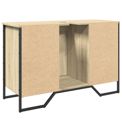 vidaXL Bathroom Sink Cabinet Sonoma Oak 91x35x60 cm Engineered Wood